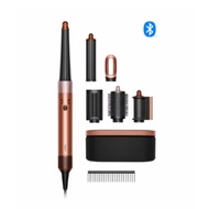 DYSON 戴森 HS08 AIRWRAP I.D.智能吹風造型器 琥珀香檳色 智能定製造型流程​ 吹乾、捲髮、順直，一機到位