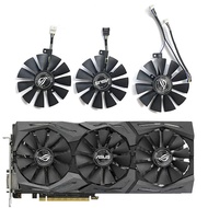 3fan 88MM T129215su Cooling Fan Replacement for ASUS Arez ROG Strix Rx Vega56 Vega64 580 590 480 OC 