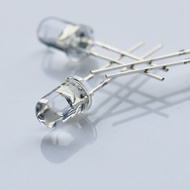 3mm Round head white light lamp Short Feet led LED Light Beads Ultra-bright Direct Insert Type LED L