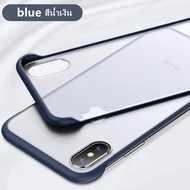 🔥เคสใช้สำหรับไอโฟน แบบไร้ขอบ🔥ใช้สำหรับ iPhone 13 6/6S 7+ 8 Plus SE2020 X S XR XS Max 11 12 13 Pro Max 12 Mini TPU Case แบบไร้ขอบ เคสใส เคสใสขุ่น เคสเคสโทรศัพท์มือถือ