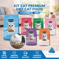 Kit Cat Premium Dry Cat Food 5kg – Complete Balanced Diet Healthy & Nutritious for Adult Cats