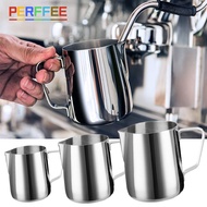 Coffee Milk Frother Jugs Stainless Steel Milk Frothing Pitcher Espresso Coffee Barista Milk Pitcher 