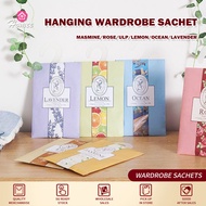 🚚SG SALES🚚1Pcs Fresh Air Scented Fragrance Home Wardrobe Perfume Sachet Bag Package Rose Lavender