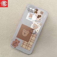 TM278 FOR OPPO A5S / A7 / A12 BEAR PICTURE SOFTCASE PROTEC CAMERA CASING PHONE CASE hp YMC OFFICIAL 