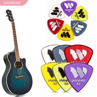 ZHOMKI89 Winner Guitar Picks, Anti-Slip 6 Pcs Electric Guitar Picks, Professional Large Triangular 2