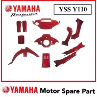 YAMAHA Y110 COVER SET // BODY COVER SHOOT SUIT SHOT Y-110 Y 110 YSS SS110 SS-110 SS 110 YAMAHA