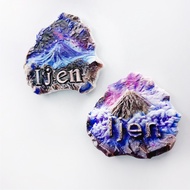 Ijen Ijen Volcanic Refrigerator Stickers Indonesia Home Decoration High-value ins Style Room Gift So