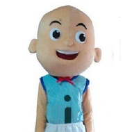 Korea upin ipin Mascot Costume Cartoon Character Party Carnival Cosplay Cloth adult size COD