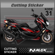 Stiker Cutting Variasi Motor Yamaha NMAX 2020-2022 - Aksesoris Cutting