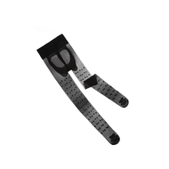 1JINN STUDIO Polka Dot Cat Claw Tummy Control Stockings Womens One-Piece Leggings Briefs Underwear S