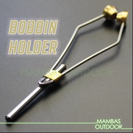 Ceramic Bobbin Holder Thread Jigging Hook Assist Tool Fly Fishing Bekalan Pancing Benang Tambaga Pem