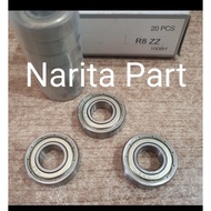Miniature Bearing R 8 ZZ R8ZZ size 1/2" x 1.1/8" x 5/16"