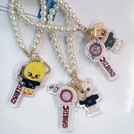 Kpop Stray Kids Fans Keychain HyunJin Felix Han BangChan Peripheral Products Skzoo Phone Chain