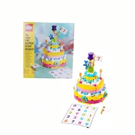 40382 Birthday Cake, Boys And Girls, Block Toys, Children's Birthday Gifts, Children's Day Gifts