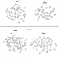 CH* Silicone Lock Spacer for Jewelry Making Necklaces Bracelets DIY Jewelry Kit