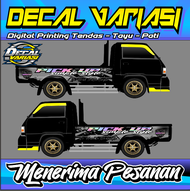 Stiker Pintu Bak Samping Pick Up L300-Stiker Decal-Stiker Hologram-Stiker Variasi-Stiker Bebas Reque