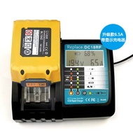 Substitution mkitαMudian Charger6.5A Fast Charge DC18RF Belt LCD Screen Display DC18 RC Charger4.6