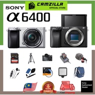 Sony Alpha A6400 (16-50mm) Kit Lens + 64GB Basic / Combo Package (Sony Malaysia Warranty)