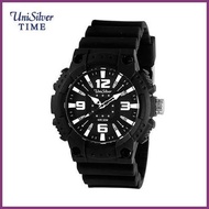 UniSilver-rX_TIME!MY$Gizmatic*l*Black~w*Men's>U}Rubber*W?Watch~r*KW1616-1001