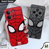 HP Redmi 15C 4G Case Redmi 14C 4G & 5G/ Redmi 13C 4G & 5G/ Redmi 12C 4G/ | Spiderman Motif | SoftCas