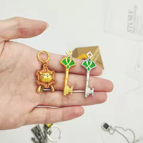 Genshin Impact Alhaitham Keychain Cosplay Sumeru Kaveh Al Haitham Lion Key Set Keyring For Women Men
