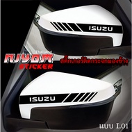 Car Sticker Side Mirror ISUZU Racing Accessories Styling Pickup Van