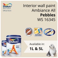 Dulux Interior Wall Paint - Pebbles (WS 16345)  (Ambiance All) - 1L / 5L