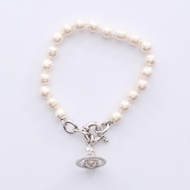 【二手】 Vivienne Westwood ALEKSA 6102023V/02P543 銀色不鏽鋼手鍊 女士 全新