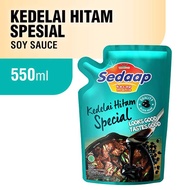 HITAM [HeMart] Sedaap Black Soy Sauce Pouch 550ml/staple Ingredients