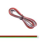 2/3/4/5/6Pin LED ライトストリップワイヤー 22AWG 10 メートル/20 メートル/50 メートル/100 メートルワイヤー赤と黒のケーブルに適した WS2812B WS2811 