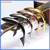 YIXINYIDE1999 Quick Change Clamp Guitar Shark Capo Shark Guitar Guitar Capo Acoustic Tuner