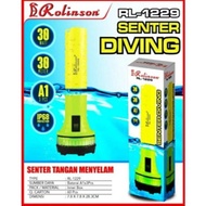 CAHAYA Rolinson 30W RL-1229 II Diving Flashlight Rolinson 30W II Diving hand flashlight white light 