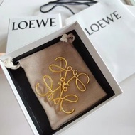 Loewe 經典Logo 胸針 女款 金色319