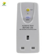 Uk Plug 13A Gfci Leakage Protection Plug Rcd Socket Home Circuit Breaker Cutout  Switch- Uk Plug