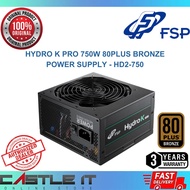 FSP Hydro K Pro HD2-750 750W 80 Plus Bronze ATX Power Supply