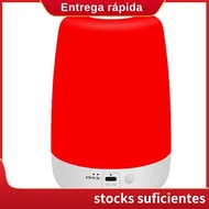 For Sleep Aid Lamp 670nm Red Light Night Light for Sleep with Timer, Rechargeable, Dimmable, Blue Li