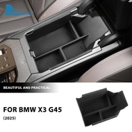 For BMW X3 G45 2025 Car Armrest Box Storage Box Auto Storage Modification Accessories
