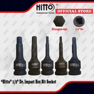 [ HITTO ] 1/2" Dr. Hex Impact Bit Socket / 1/2" Dr. Allen Key Impact Box Socket ( 06 AKS )