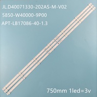 3pcs/set LED Backlight strip 7 lamp For HYUNDAI H-LED40F456 BS2 Skyworth 40"TV 40X6 40E2 APT-LB17086