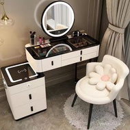 Dress Table Bedroom Nordic Wireless Multifunctional Smart Charging Dressing Table Modern Simple Dres