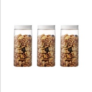 Locknlock Square Canister 1L 3pcs - HTE531S3
