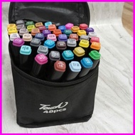 "Touch marker pen set of 48 and 60, with convenient bag for coloring anime paintings (48pcs, 60pcs)"