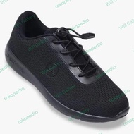 AIRWALK Lana Jr (B) Sepatu Anak Sekolah Full All Black Air Walk Shoes