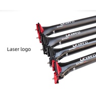 Litepro A65 Carbon Fiber Integrated Seatpost 31.8 33.9x580MM  Folding Bike Seat Tube 412 BMX Bicycle