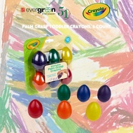 [SG] Crayola Palm Grasp Toddler Crayons [Evergreen Stationery]