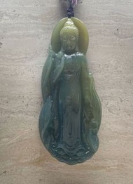 A貨翡翠大日如來吊咀