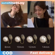 shine Pearl Ear Clip Fashion Without Ear Hole Earings Simple Ear Cuff Fake Piercing Fashion Jewelry 
