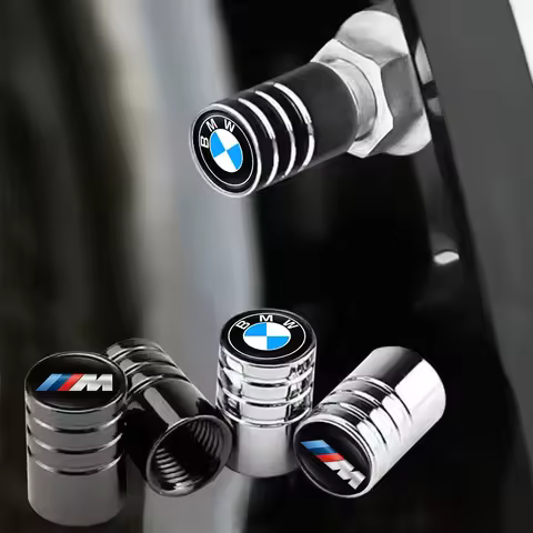 4pcs/1set For BMW G80 G06 M Logo F10 E60 Z4 G20 G30 E92 E38 M5 M4 M3 Car Valve Caps Wheel Tires Air 