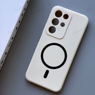 For Realme C85 / C85 Pro RMX5555 / 15X RMX5253 TPU Protection Cover With Self Adhesive Magnetic Stic