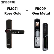 [Ready Stocks] SINGGATE Digital Lock Bundle E (FR009 + FM021) | Digital Door Viewer Digital Door Lock + Digital Gate Door Lock